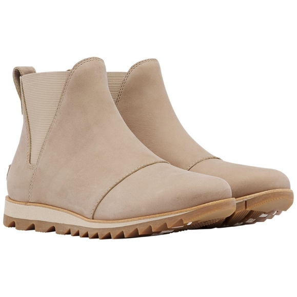 Sorel Harlow Chelsea Rain Boot Waterproof Tan Women's 7.5 - Picture 1 of 14